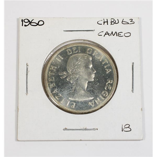 1960 CANADA HALF DOLLAR GRADED SILVER