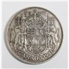 Image 1 : 1943 CANADA HALF DOLLAR CIRCULATED SILVER COIN.