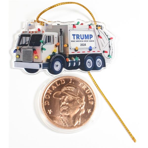 1 OZ DONALD J TRUMP COPPER ROUND