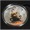 Image 3 : 2017 WEREWOLF VS THE COUNT 1 OZ SILVER COLOURED