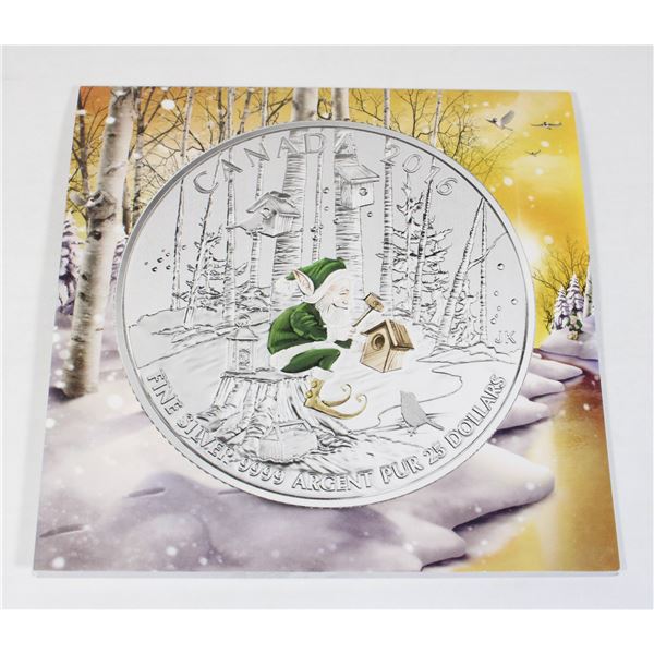 2016 1/4 OZ $25 CANADA WOODLAND ELF