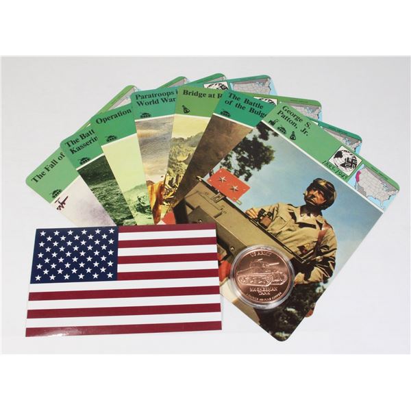 1 OZ M4 SHERMAN TANK COPPER ROUND