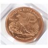 Image 3 : 5 OZ WALKING LIBERTY COPPER ROUND