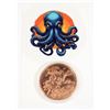 Image 1 : 1 OZ KRAKEN COPPER ROUND IN CAPSULE WITH