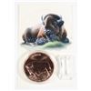 Image 1 : BISON 1 OZ .999 FINE COPPER IN CAPSULE WITH