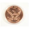 Image 3 : WHITE TAILED DEER 1 OZ .999 FINE COPPER IN CAPSULE