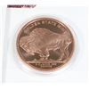 Image 3 : 2 OZ BUFFALO COPPER ROUND 47MM COMES