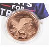 Image 3 : 2 OZ TRUMP COPPER ROUND COMES IN CAPSULE WITH