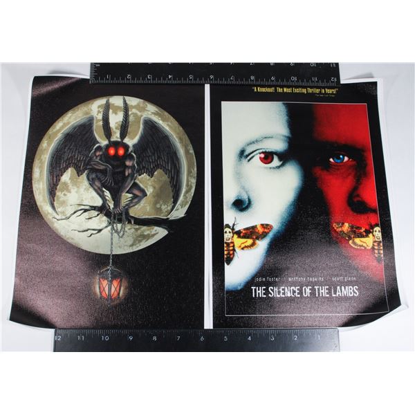 TWO FIBER POSTER 8"X 12" THE SILENCE OF THE