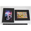 Image 1 : 2 HARLEY QUINN IN EASELED PICTURE FRAMES