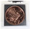 Image 2 : 1 OZ 999 DRAGON COPPER ROUND IN