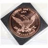 Image 3 : 1 OZ 999 BISON COPPER ROUND IN
