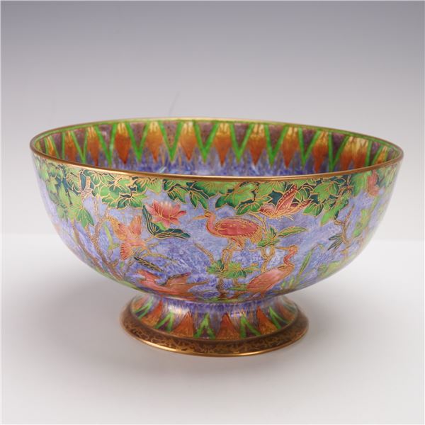 Wedgwood Fairyland Lustre Punch Bowl, Argus Pheasant Z5486