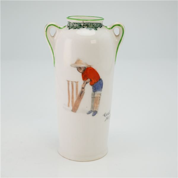 Royal Doulton Series Ware Vase, All Black Team