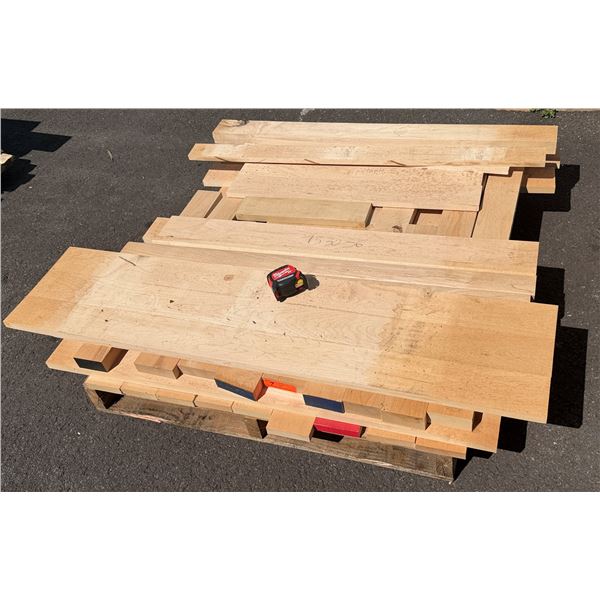 Pallet Multiple Maple Lengths, Misc Lengths to 56"L