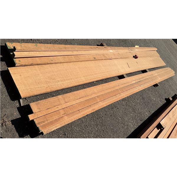 Bundle Multiple Red Grandis (Eucalyptus) Lengths, Misc Sizes to 193"L
