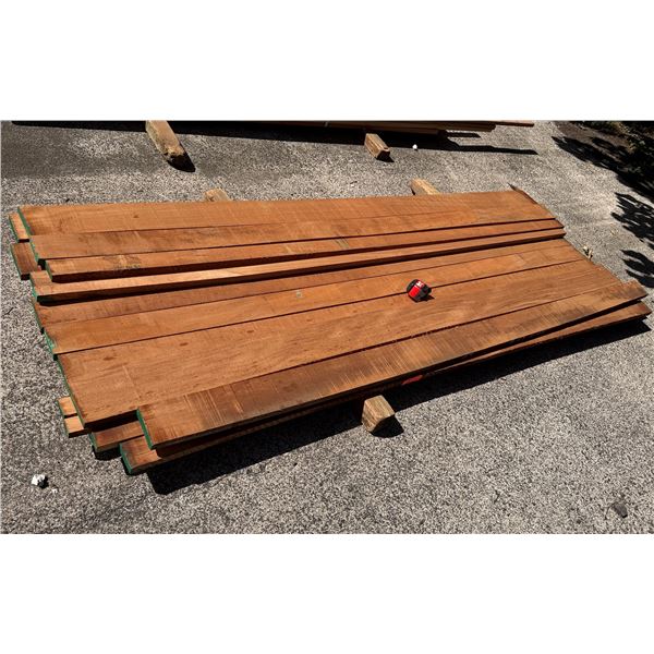Bundle Multiple African Mahogany Lengths, Misc Sizes to 108"L