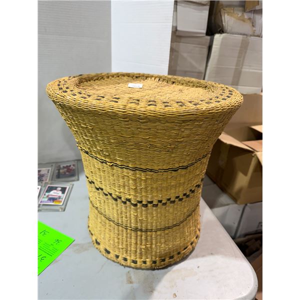 Plant stand or basket approximately 14 1/2 inches tall made in Kenya