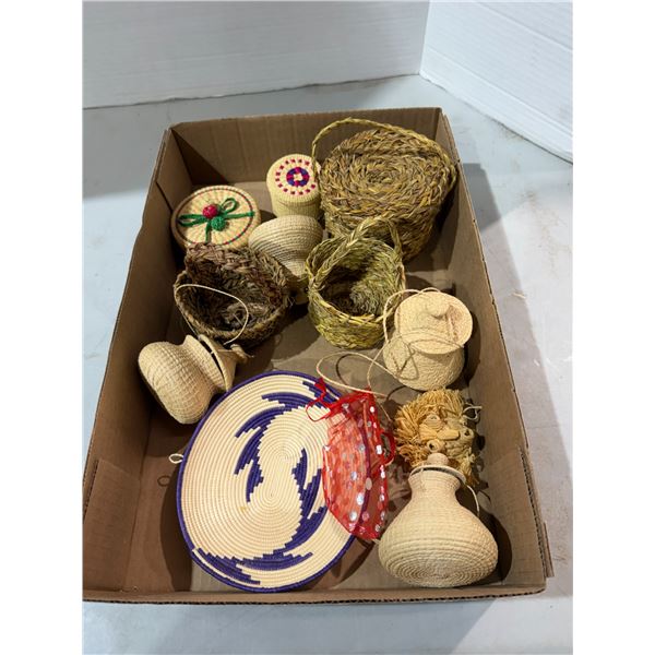 Handcrafted weave items