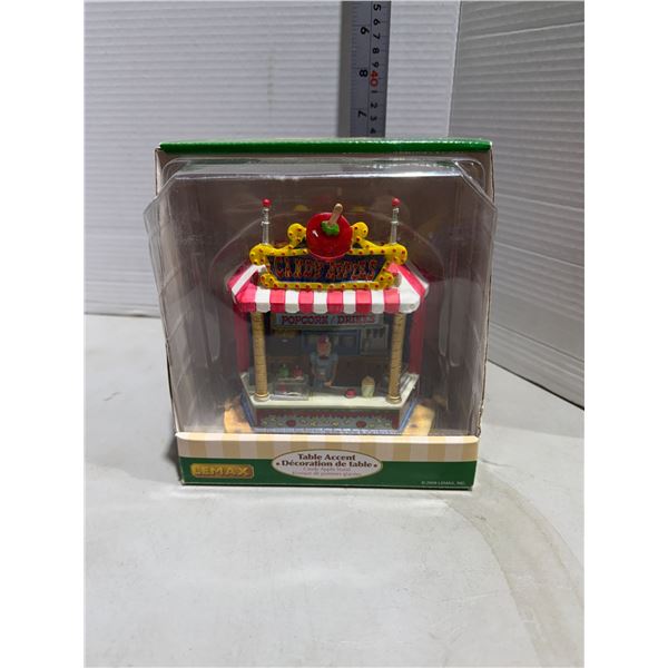 Lemax candy apples popcorn/drinks