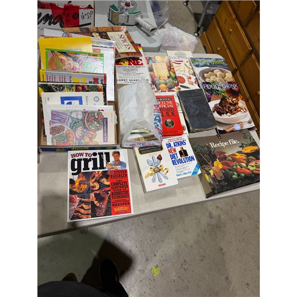 Cookbooks and recipe books