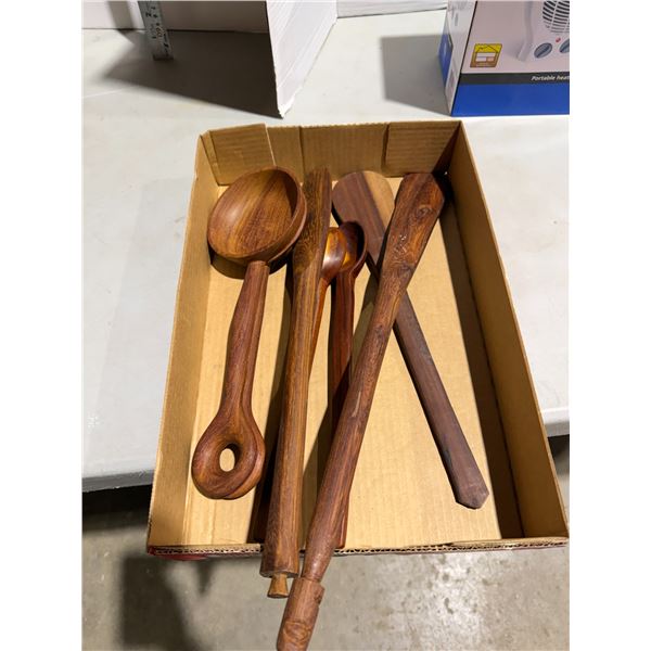 Wooden kitchen utensils