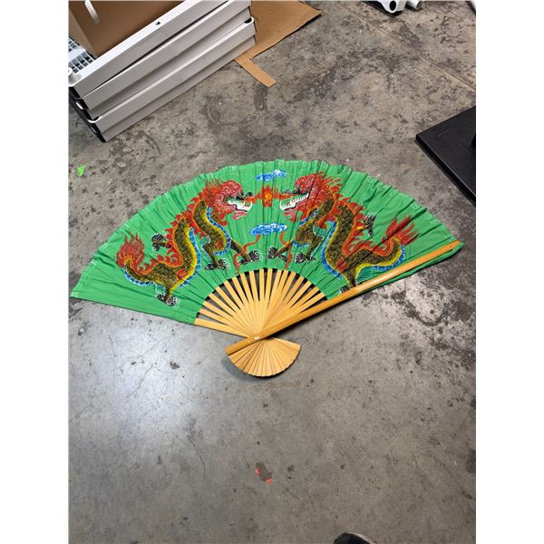 Large fan decor