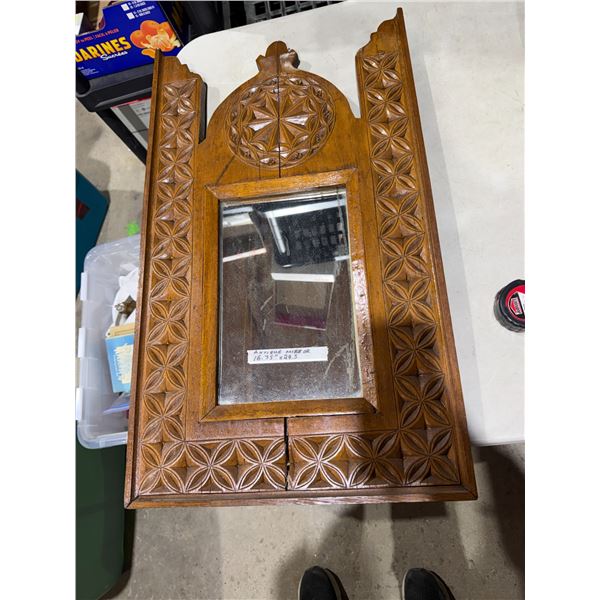 Antique mirror 16.75" x 29.5"