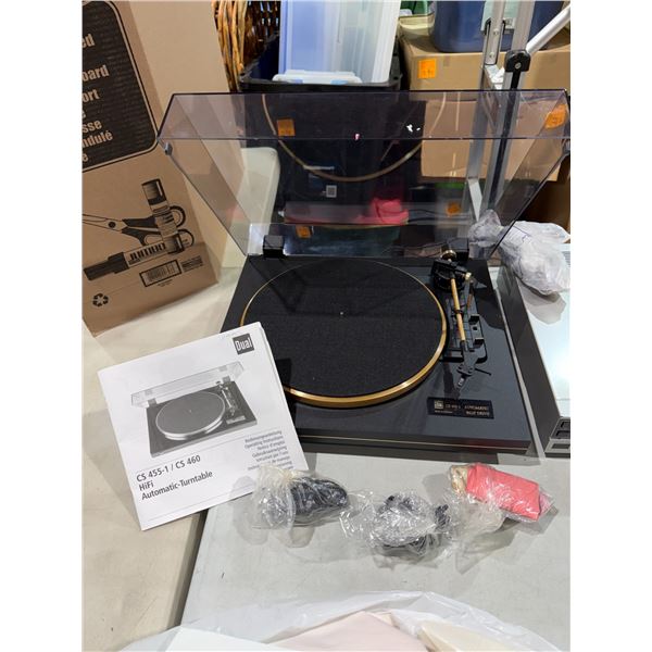 DUAL automatic belt drive record player