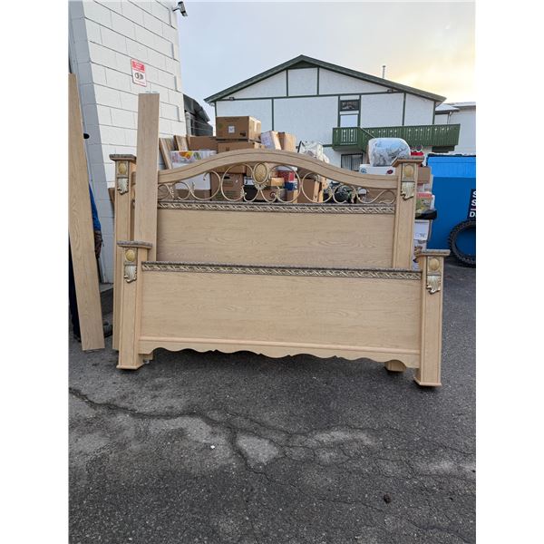 King headboard, footboard, and rails