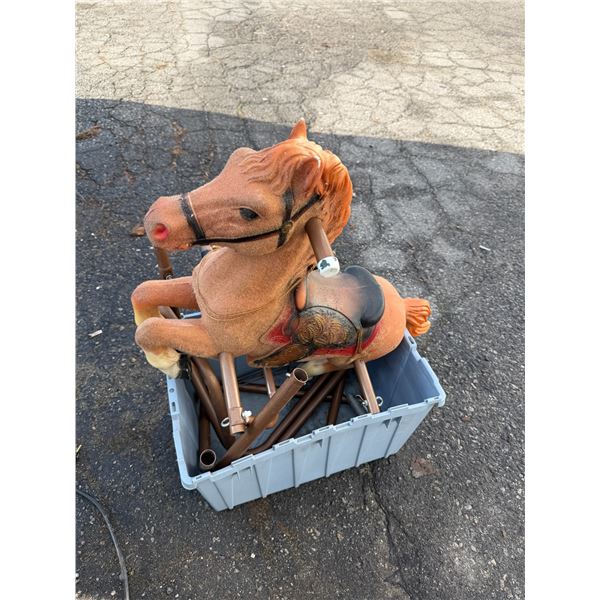 Spring horse needs assembly