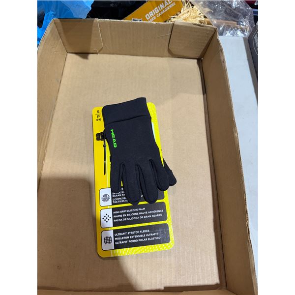 New head gloves, size small 4–6 child