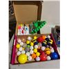 Image 1 : Assorted balls and markers, etc.