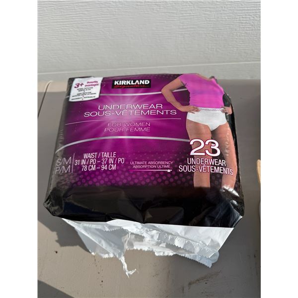 Women's underwear size small/medium