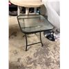 Image 1 : Folding patio side table