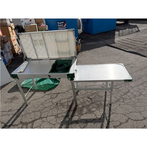 Coleman camping kitchen