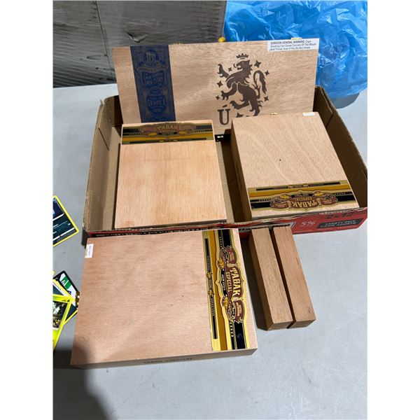 Cigar boxes