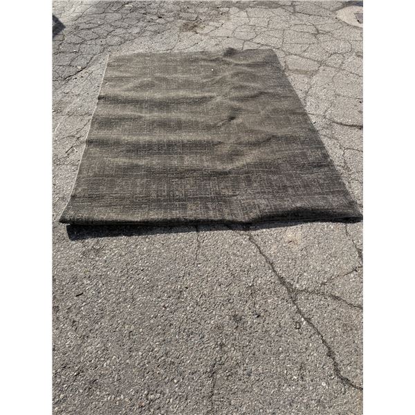 Carpet measures 90 Furniture by 72 inches