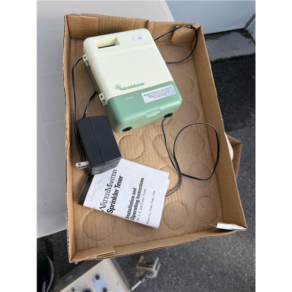 Water master sprinkler timer