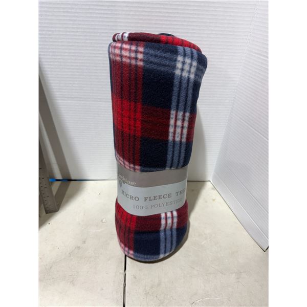 Micro fleece, throw blanket