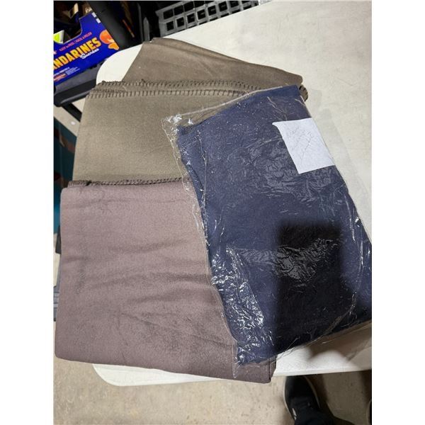 Assorted blanket blankets