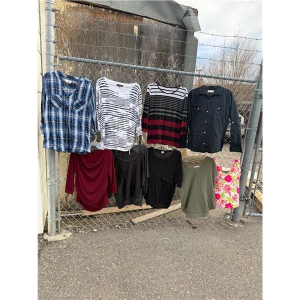 Assorted tops assorted sizes