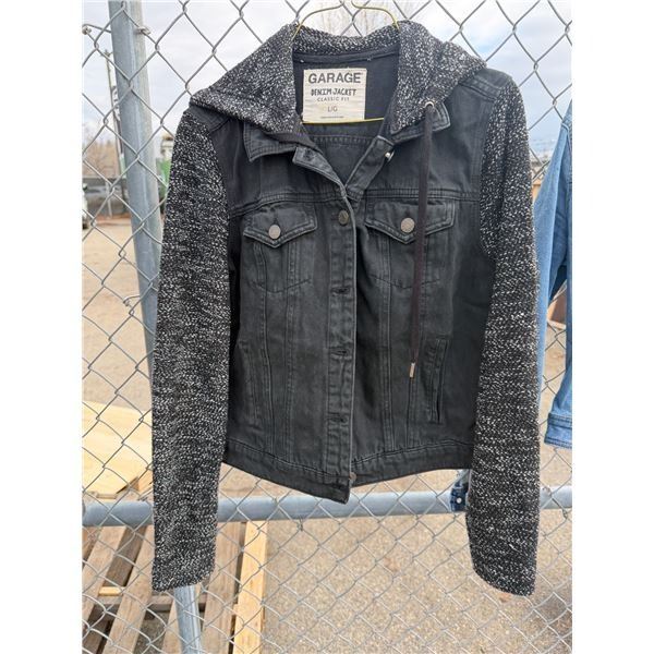 Garage denim jacket size large