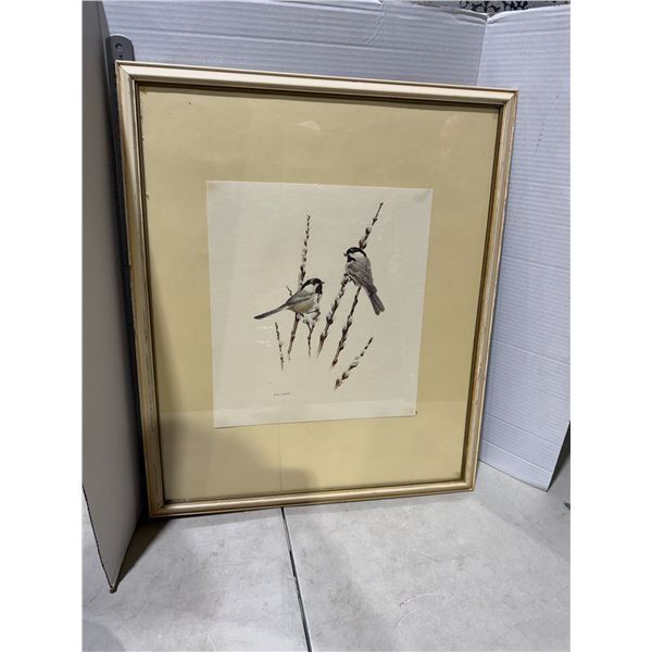 M. G. L O ATES artwork measure 20" x 24" eventually focus on.