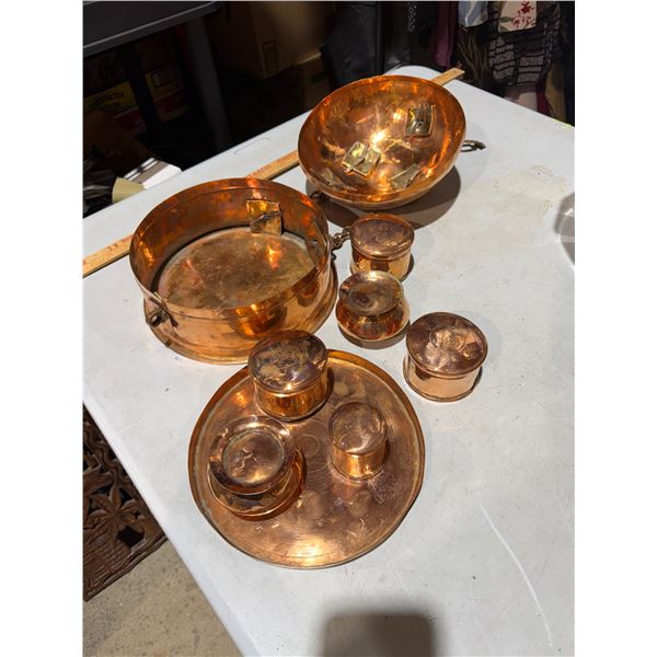 Bras containers and decor