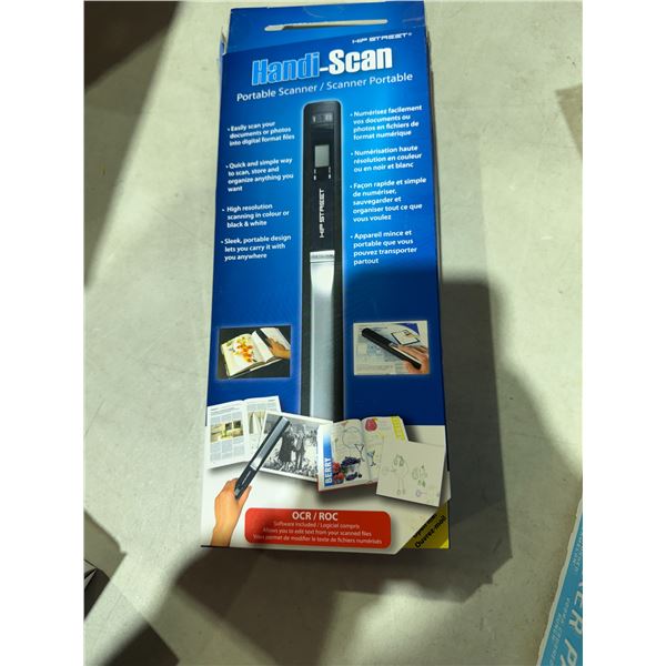 Handy portable scanner