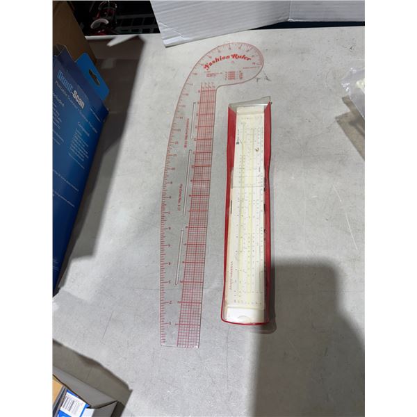 Measuring items, fashion, ruler, and other