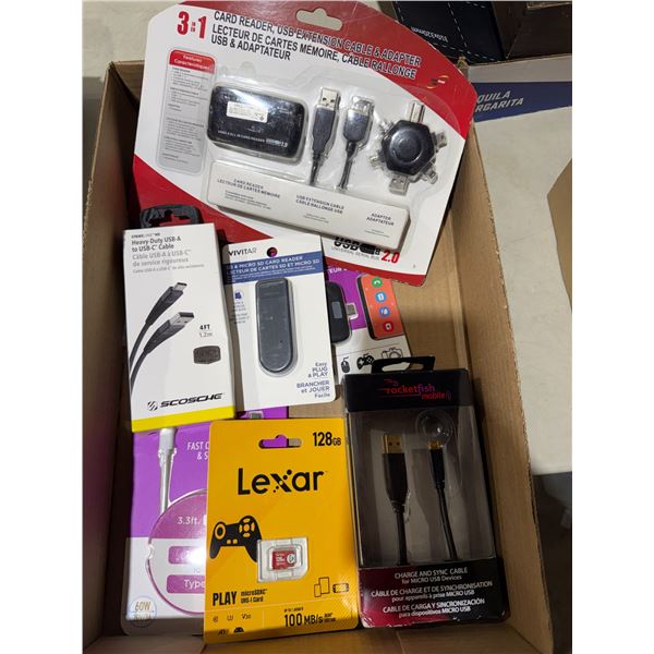 Charging cable, cables and adapters