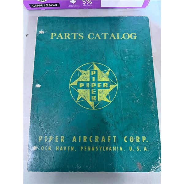 Parts catalogue, piper aircraft
