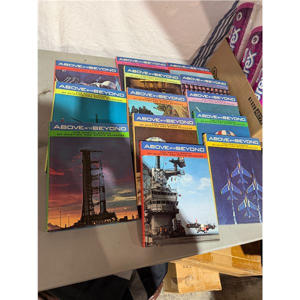 Above and beyond and encyclopedia of aviation and space sciences